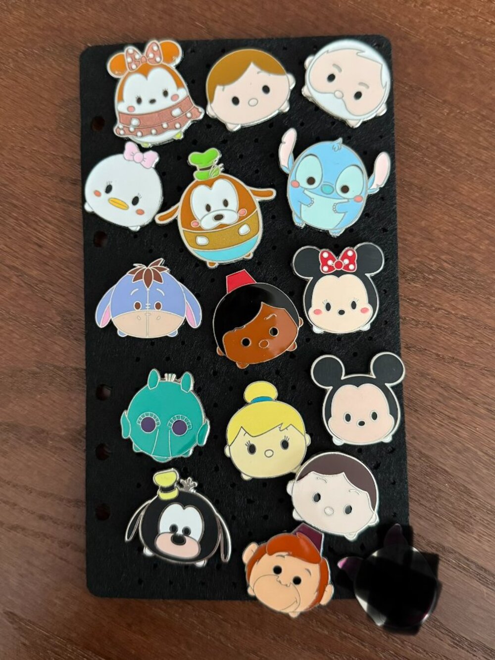 Disney Tsum Tsum Mystery Trading Pins Lot of 15 Enamel Character Pins